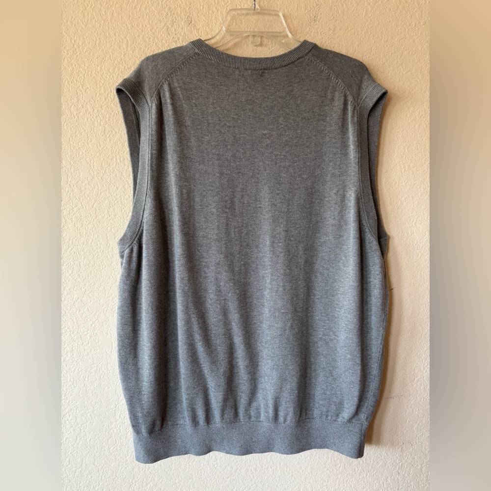 Daniel Cremieux Sweater Men XXL Gray Sleeveless Vest Casual Preppy ‎ Pullover - Picture 5 of 7